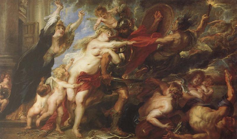 Peter Paul Rubens The moral of the outbreak of war China oil painting art